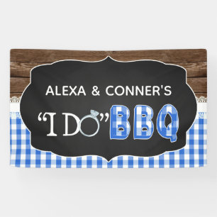 Lona Hago Banner de barbacoa - Azul