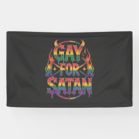 Hail Gay Satan Rainbow Baphomet Devil Goe LGBTQ