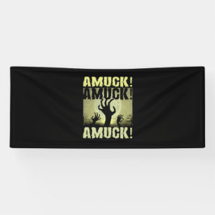 Lona Halloween Amuck Amuck Halloween Cumpleaños