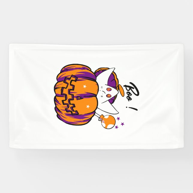 Lona Halloween Boo                         (Horizontal)