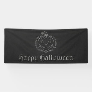 Lona Halloween con linterna de Jack O'