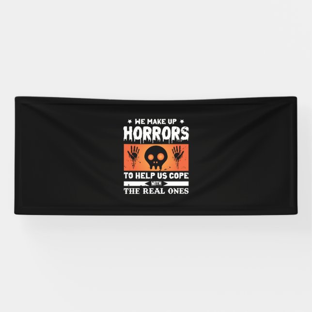 Lona Halloween hacemos el horror (Horizontal)