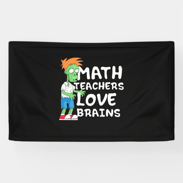 Lona Halloween Math Teacher Love (Horizontal)