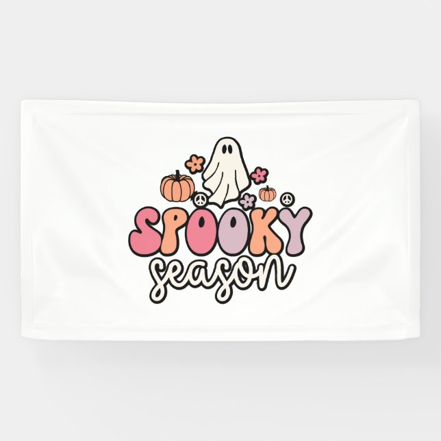 Lona Halloween retro (Horizontal)
