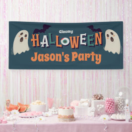 Lona Halloween sombrío -