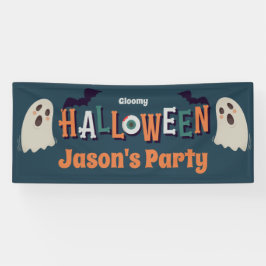 Lona Halloween sombrío -