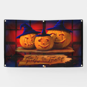 Lona Halloween Truco o Trato