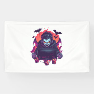 Lona Halloween Vampire Gamer