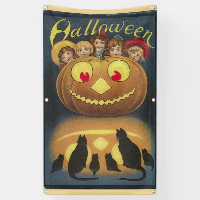 Lona Halloween vintage (Vertical)