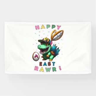 Lona Happy Eastrawr - Diseño de camisetas de Dinosur
