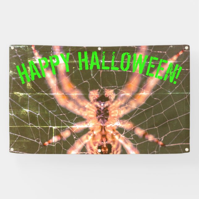 Lona HAPPY HALLOWEEN Banner (Horizontal)