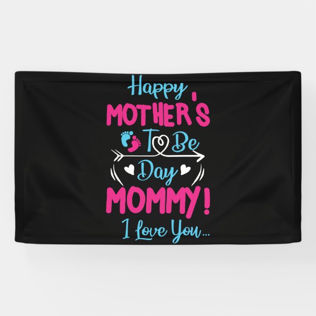 Lona Happy Mothers To Be Day Mommy! I Love You (Horizontal)
