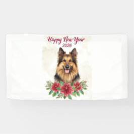 Lona Happy New Year 2026 Dog Theme