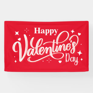Lona Happy Valentine's Day banner
