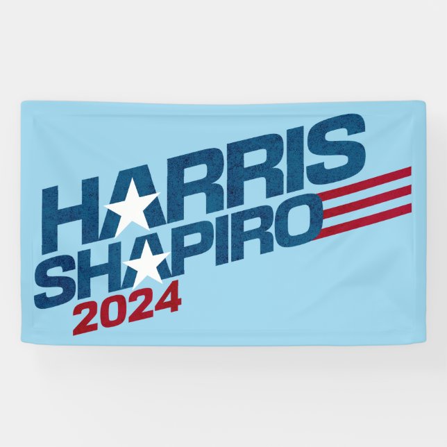 Lona Harris Shapiro 2024 Stars and Stripes Patriotic (Horizontal)