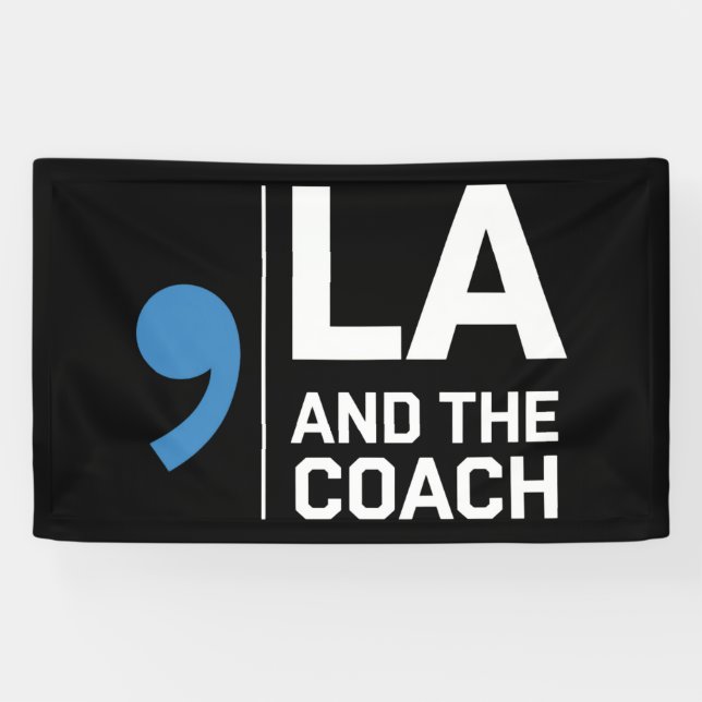 Lona Harris Walz 2024 Comma La y The Coach 2024 (Horizontal)