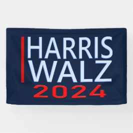 Lona Harris Walz, cartel electoral presidencial de 2024