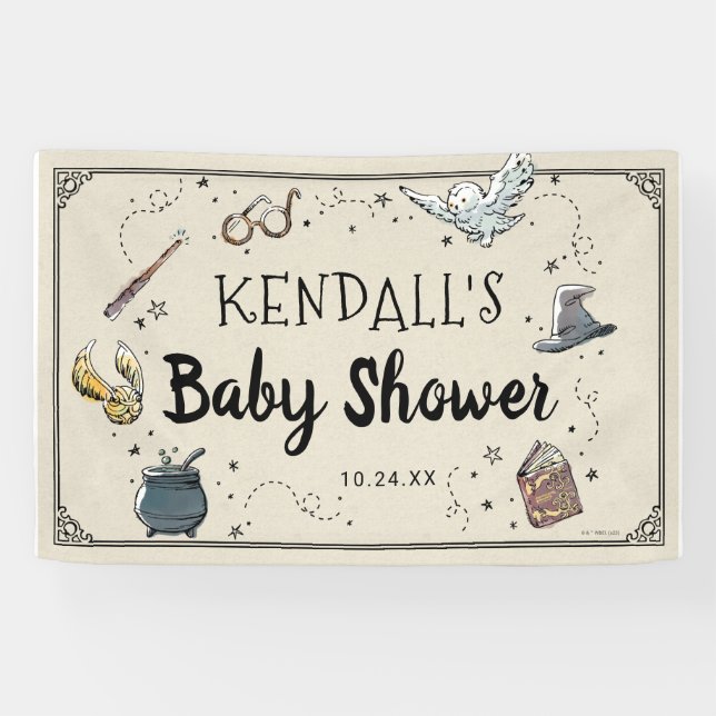Lona Harry Potter Baby Shower (Horizontal)