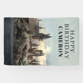 Lona Harry Potter | Castillo de Hogwarts de día