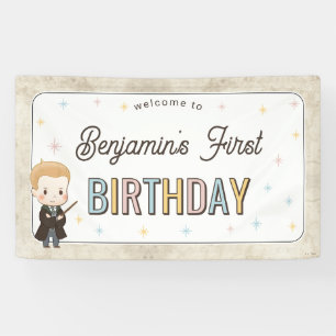 Lona Harry Potter Chibi Draco Malfoy Mago Cumpleaños