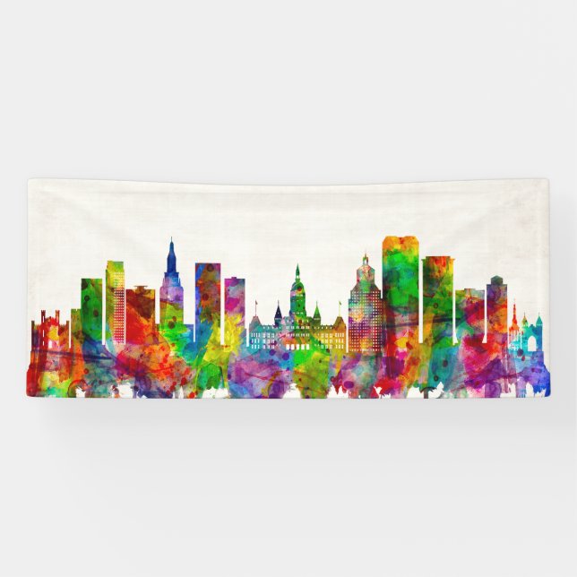Lona Hartford Connecticut Skyline (Horizontal)