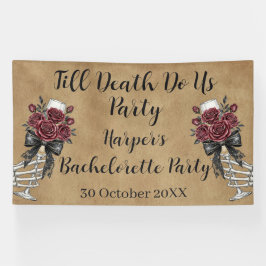 Lona Hasta que la Muerte nos Separe Fiesta de Despedida