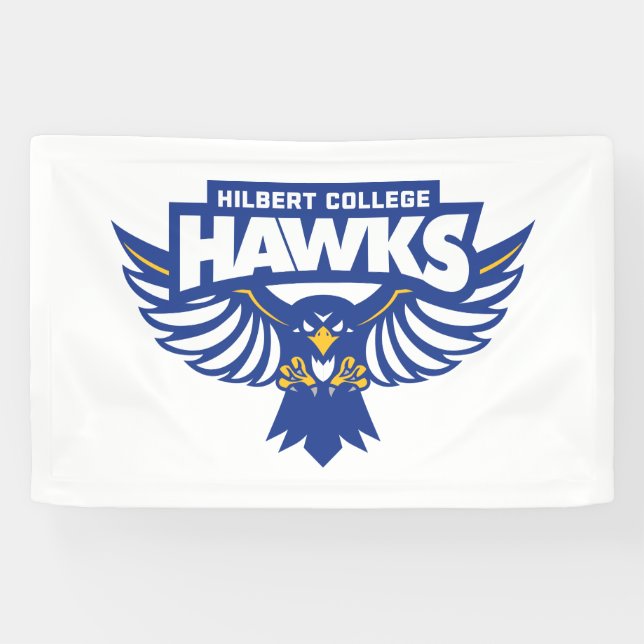 Lona Hawks del Colegio Hilbert (Horizontal)