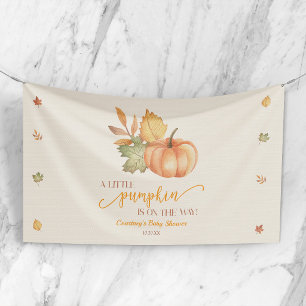 Lona ¡Hay Una Calabaza En Camino! Baby Shower