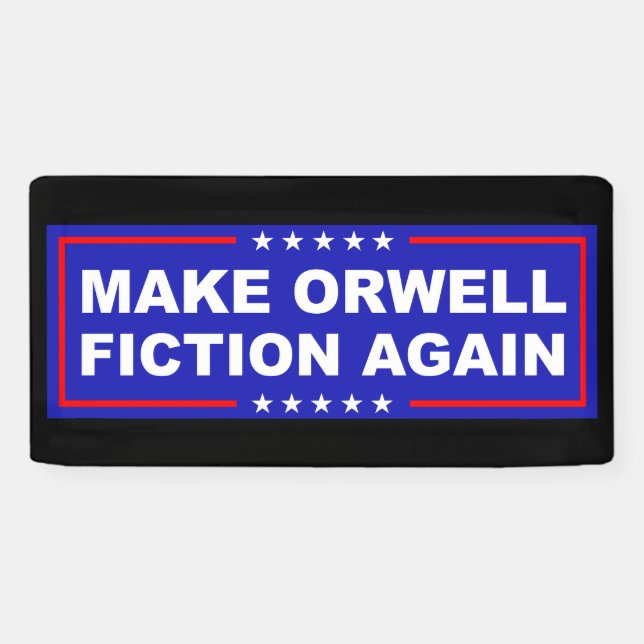 Lona Haz De Nuevo Ficción A Orwell (Horizontal)