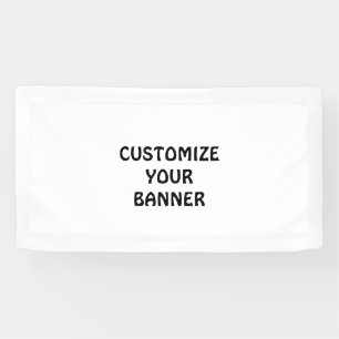 Lona Haz que sea tuyo el banner interior de 1.6' x 3'