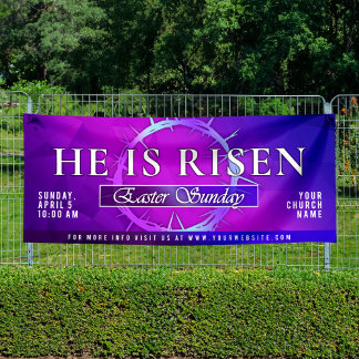 Lona He Is Risen Easter Sunday Church