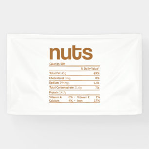 Lona Hechos de nutrición de nueces Navidades divertidos