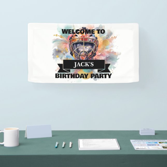 Lona Helado de hockey sobre hielo (Feria)