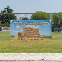 Heno de pacas cuadradas de granja personalizado pa