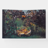 Henri Rousseau - El león hambriento