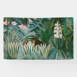 Lona Henri Rousseau - La selva ecuatorial