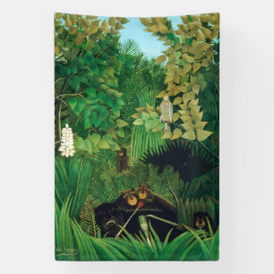 Lona Henri Rousseau - Los alegres bromistas