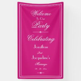 Lona Hermosa moda magenta foto prop Boda Fondo