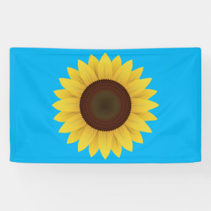 Lona Hermoso girasol de verano