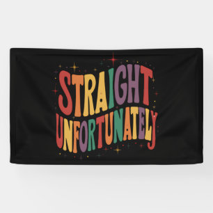Lona Heterosexual Desafortunadamente Genial Orgullo LGB