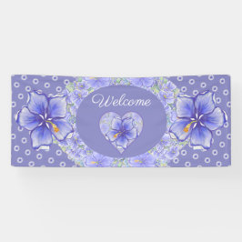 Lona Hibiscus & lace BLUE