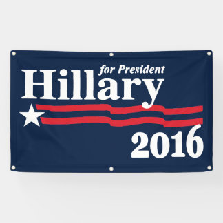 Lona Hillary para el presidente 2016