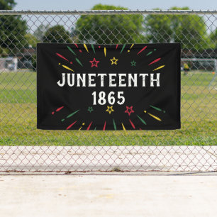 Lona Historia Negra Estadounidense Afroamericano Junete