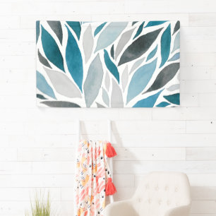 Lona hojas de árbol