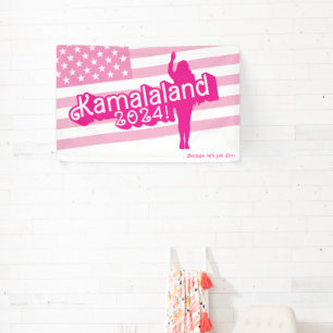 Lona "Hola Kamala" - Cartel (lema A)