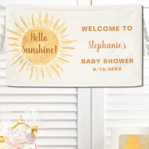 Lona Hola Sunshine Baby Shower