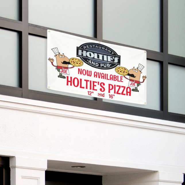 LONA HOLTIES PIZZA (Edificio exterior)