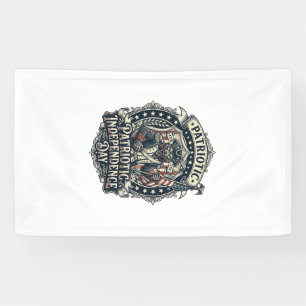 Lona Hombre lobo patriota Patriota Horror Monstruo Patr