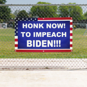 Lona Honk Now Para Impedir A Biden