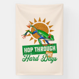 Lona Hop through Hard Days Amazon Tree Frog